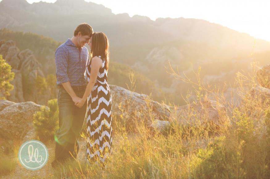 Couple at sunset