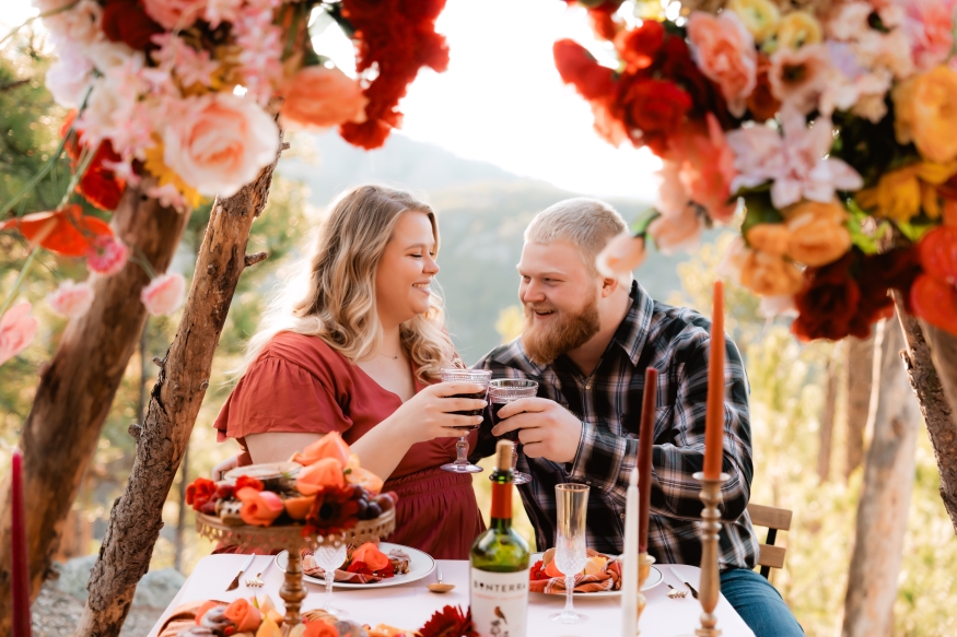 Abigail + Brenden Engagement Photo