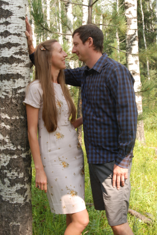 Tecie and Justin Newman Engagement Photo