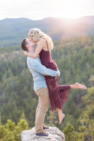 Ariana Hawkins and Tyrel Jacquot Engagement Photo