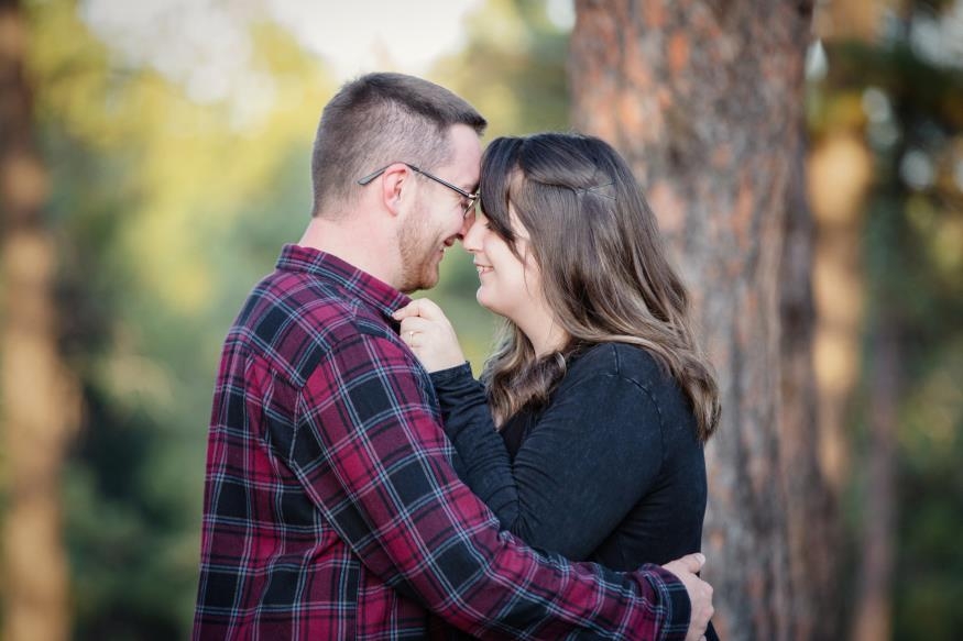 Brooke Braswell and Brent Moe Engagement Photo