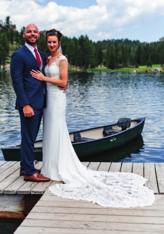 Callie & Kevin Wedding Photo