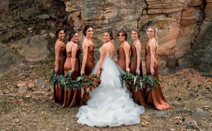 Morgan & Dace Wedding Photo