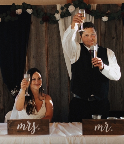 Kerri & Calder Wedding Photo