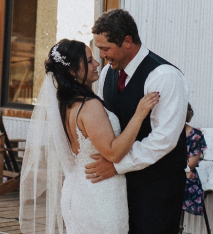 Kerri & Calder Wedding Photo