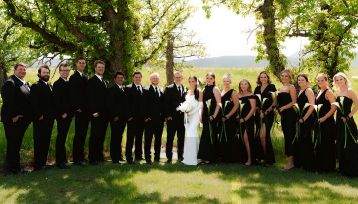 Riley & Drake Wedding Photo