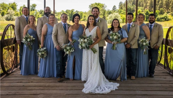 Shelby & Bryce Wedding Photo