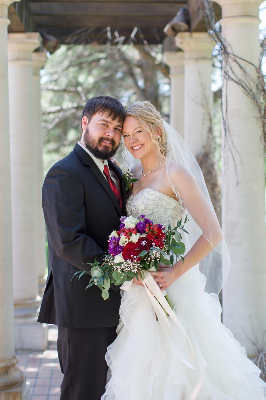 Paige and Matthew Nielsen Wedding Photo