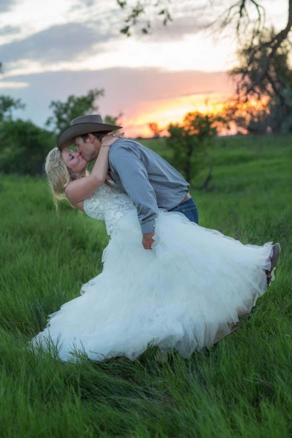 Megan and Matthew Harkless Wedding Photo