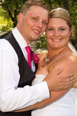 Meagan and Jesse Hendrickson Wedding Photo