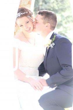 Kendra and Robert Brooks Wedding Photo