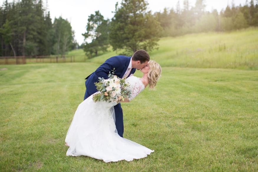 Kari and Cody Nielsen Wedding Photo