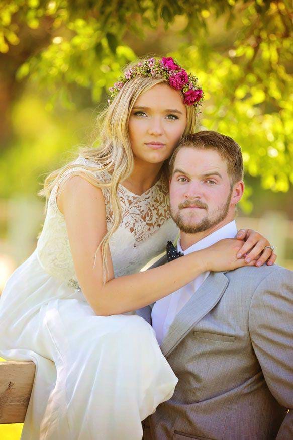 Hannah and Blake Besler Wedding Photo