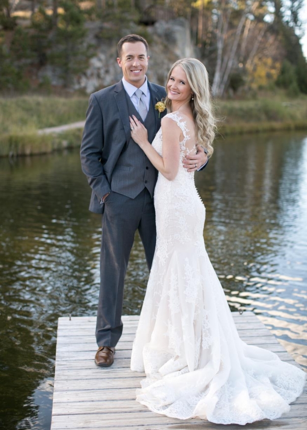 Hallie and Sam Schnell Wedding Photo