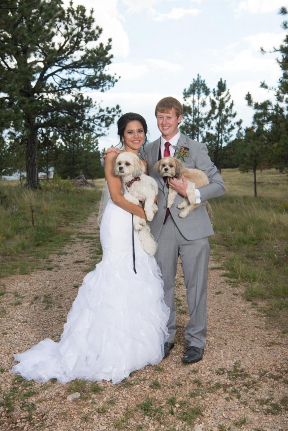 Desiree and Tanner Fenenga Wedding Photo