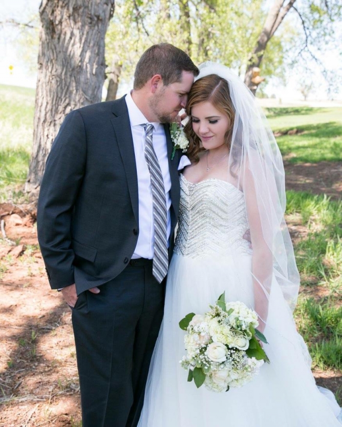 Breanne and Tyler Kveene Wedding Photo