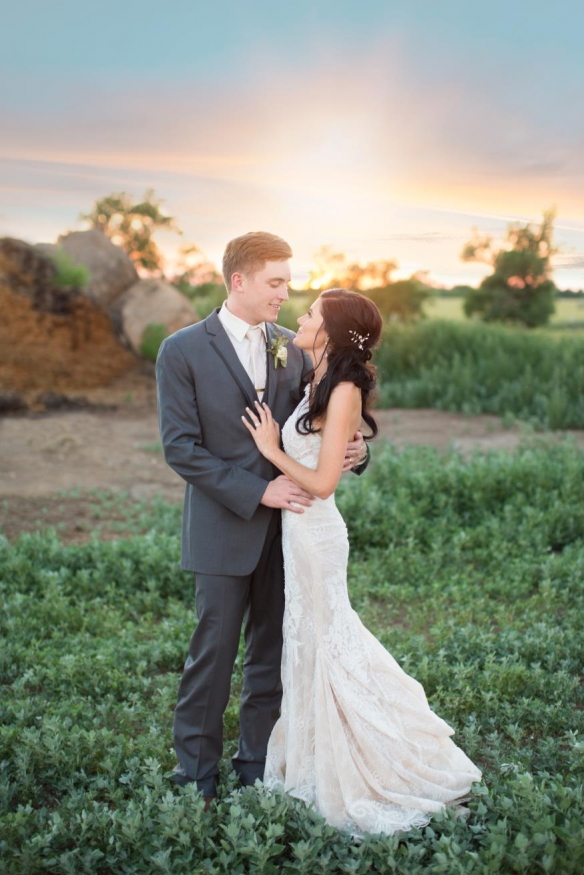 April and Louis Kjerstad Wedding Photo