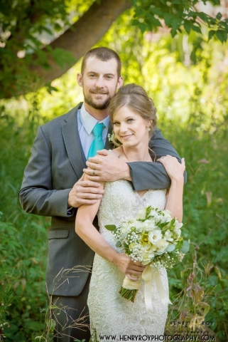 Alyssa and Tyler Jones Wedding Photo