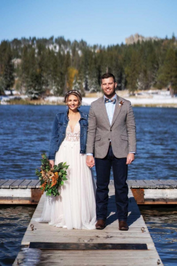 Vanessa and Sage Rinker Wedding Photo