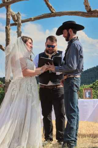 Erin and Travis Brown Wedding Photo
